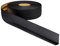 ProfiPVC Perfil Angular Suelo 50x20mm - 10 metros, Rodapié de acabado, ideal para cocina y baño, cinta autoadhesiva de PVC, rodapié flexible y blanda, Negro