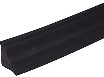 Melairya Deckenleisten selbstklebend, Dichtungs- und Zierleisten für Wandkanten, Schrankkanten, Abschlussleiste, Deckenkanten, Arbeitsplatten, Schälen und aufkleben (Color : Schwarz, Size : 10m)