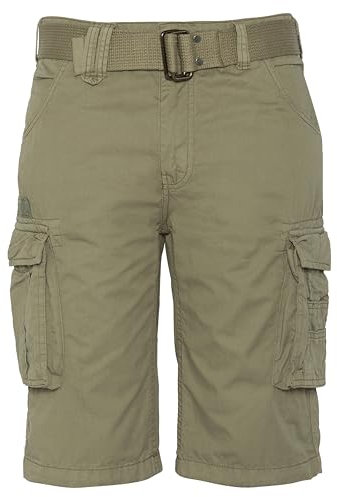 SCHOTT NYC Herren trranger30 Short, Light Khaki, 34W