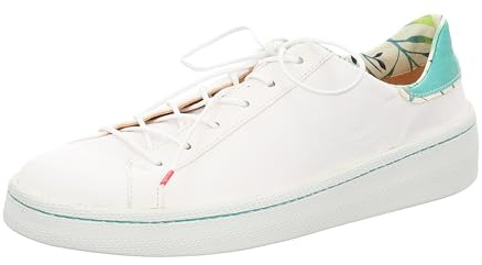 Think Damen Kumi nachhaltige Wechselfußbett Sneaker, Bianco/Kombi 1010, 40.5 EU