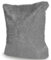 Green Bean XXL-Sitzsack Fellotpik mit Füllmaterial (EPS Perlen - 380 Liter) - Indoor Maße ca 180 x 140 cm - Bean Bag Sitzkissen Sitzpuff Sitzsessel Bodenkissen Lounge Grau