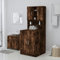 prissent Mobile per Lavatrice Rovere Fumo 71x71,5x91,5 cm Mobile Lavatrice Salvaspazio Mobiletto Bagno Salvaspazio Lavanderia Mobili Mobiletto Lavatrice Adatto Per Bagni o Lavanderia