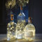 3 x Bottle Stopper Pin Wire Lights - Battery Powered 1m Long Warm Gold 20 LED String Lights with Cork Stoppers, Perfect for Wine or Spirit Bottles – DIY Home Party Christmas Wedding Lighting Decor