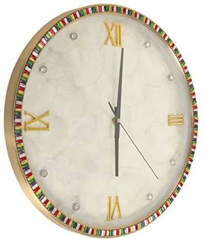 Eujgoov Große Wanduhr, Wanduhr, Wanduhr (Farbe Extra Groß (φ40CM))