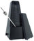 keepdrum JPQ101BK Mechanisches Metronom Black mit Glocke aufziehbar