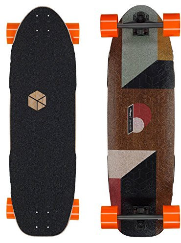 Loaded Truncated Tesseract Longboard Skateboard Complete by Loaded