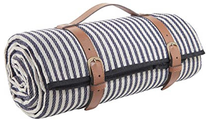 BUTLERS Picknickdecke Wanderlust (150 x 200 cm) wasserdichte, gepolsterte Campingdecke, faltbar mit Tragegriff. Waschbar, isolierte Strandmatte, für Park, Garten, Outdoor.