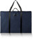 Große Kunst-Portfolio-Tasche mit Nylon-Schulter, 61 x 91,4 cm, leichte Poster-Aufbewahrungstasche, Boardhalter mit Griff und Reißverschluss für Poster, Skizzieren und Zeichnen