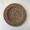 Decor Essentials Rattan Charger Plate 32cm Real Round Rustic Tableware Decorative Bowl Centrepiece Settings Wedding Decorations Settings Boho Country Style