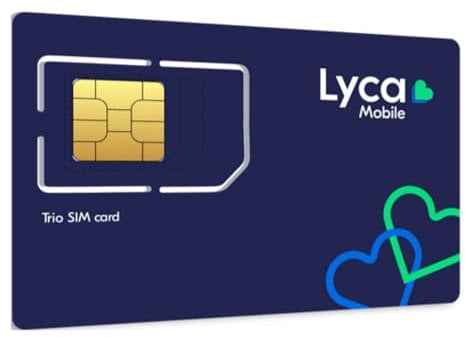 Sim 100% anonima Lycamobile Uk, già attiva e pronta per l'utilizzo, utilizzabile in italia, scheda telefonica con contratto a consumo, nessun canone mensile.