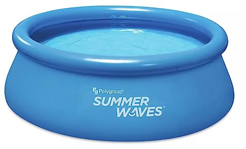 Polygroup Summer Waves 8ft Quick Up Paddling Pool