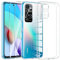 Kokio für Xiaomi Redmi 10 4G/ Redmi 10 2022 Hülle mit 2 Stück Schutzfolie,Silikon Transparent Handyhülle,Anti-Drop, Anti-Scratch, Ultra dünn,Weiches TPU Case Glasklar Schutzhülle für Redmi 10 4G