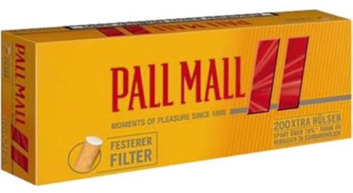 1.000 Stück Pall Mall Allround Hülsen Zigarettenhülsen