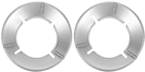 Alipis 2pièces Support De Wok Antidérapant Fonte Ensemble De Anneaux De Protection Pour Cuisinière à Gaz Et Portable Pour Cuisine à