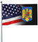 Bandera de 3 x 5 pies con escudo de armas de Rumania, bandera de colores vivos con ojales de latón para decoración interior y exterior