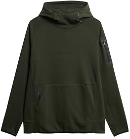 Superdry Herren Lockeres Tech Hoodie mit Logo