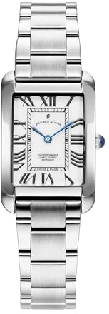 Jacques du Manoir - Armbanduhr Emily III - Quartz Uhrwerk - Gehäusebreite: 35 mm - Edelstahl - 3 ATM