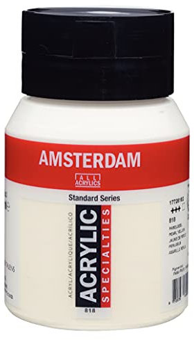 Amsterdam Standard Series Acrylfarbe Flasche 500 ml Perlgelb 818 (17728182)