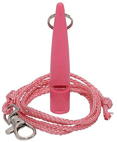 ACME Hundepfeife No. 210,5 + GRATIS Pfeifenband | Hörbar für alle Hund - laut und weitreichend | Für professionelles Rückruf Hundetraining (Honeysuckle)