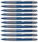 Schneider Kugelschreiber LOOX, Strichstärke M, 10 Stifte, blau