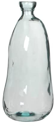 Mica Decorations Organic Glasflasche - H51 x Ø22 cm - Transparent