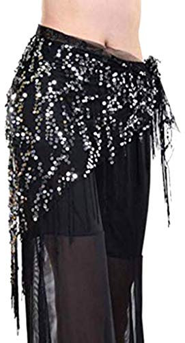 wufeng Lady Frauen Bauchtanz Hüfttuch Bauchtanz Taille Kette Zubehör Gürtel Rock Bauchtanz Bauchkette Wrap Erwachsene Tanz-Wear