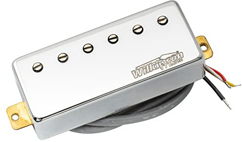 Wilkinson Série M Céramique Mini Humbucker Micro Manche pour Les Paul/Fire-bird Guitare électrique, Chrome