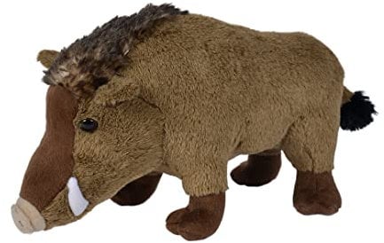 NICOTOY 6305852935 Sanglier, 30cm, Animal, Peluche, 0m+, Brun