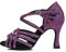 AOQUNFS Donna Scarpe da Ballo Latino Americano Strass con Tacco Salsa Bachata Tango Feste Performance Scarpe Ballo da Sala,L357-Viola-7.5,EU40