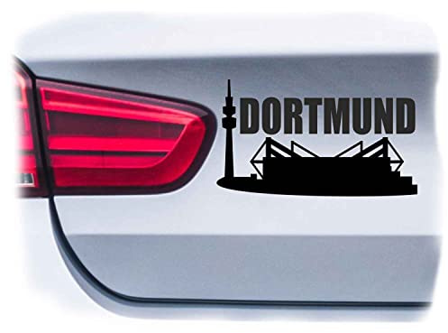 WB wohn trends Auto-Aufkleber, Dortmund, schwarz, 22cm breit, Farbe und Größe wählbar, KFZ-Sticker LKW Spruch