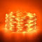 cshare Halloween Deko Lichterkette, Herbst lichterkette, 3m 9.8ft 30 LED Orange Fall Fairy Lichter,Halloween Dekorationen String Lichter IP65 wasserdicht Zelt Lichter für kürbis Dach Fenster Party.