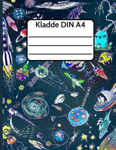 Kladde DIN A4: Kladde a4 kariert mit 110 Seiten| Blankoheft din a4