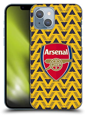 Head Case Designs Offizielle Arsenal FC Blaue Banane Logos Harte Rueckseiten Handyhülle Hülle Huelle kompatibel mit Apple iPhone 14