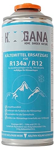 Hoogana Kältemittel R134a Kühlmittel Klimamittel Ersatz Gas für R134a Auto A/C Klimaanlage