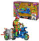 Giochi Preziosi – Ninja Turtles 2023 CAOS Mutante – Motorrad mit Kampffunktion und RAPHAEEL-Figur enthalten – Kompatibel mit Allen Grundfiguren – Für Kinder ab 4 Jahren