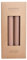 Geriffelte Stabkerzen Nude - 12 Stück | Höhe 23 cm Ø 2.5 cm - Brenndauer 19 Stunden | 20% Soy wax + 80% Paraffin - einfarbige Kerzen | pajoma®