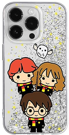 ERT GROUP Mobile Phone Case for Apple iPhone 14 Pro, Original and Officially Licensed Harry Potter Pattern Harry Potter 239, Perfectly Adapted to the Shape of the Mobile Phone, with Glitter Overflow