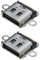 ECSiNG 2 Puertos de Carga de Conector USB Tipo C Pieza de Repuesto para Puerto de Carga USB-C Compatible con Nintendo Switch Lite
