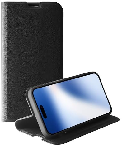 Vivanco Premium Wallet Schutzhülle für Mobiltelefone 15,5 cm (6,1 Zoll) Hülle mit Geldbörse schwarz