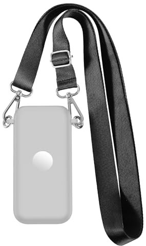 FTRONGRT Case for Apple Vision Pro Battery, with Lanyard, Soft Silicone, Waterproof, Stain-Proof and Drop-Proof, Portable Power Bank Protective Case for Apple Vision Pro Battery.Grey