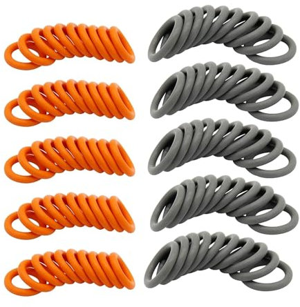 O-Ring for Pressure Washer 1/4 3/8'' Pressure Washer Quick Coulper QD Colored O-Rings for M22 Quick Connect Coupler (50+50/Pack)