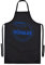 multifanshop Grillschürze - Schalke - Meine Fankurve - Druck blau - Schürze Größe one size schwarz
