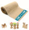 Rouleau de Tissu de Jute 10m x 1,14m Marron Naturel - Chemin de Table en Toile de Jute - Tissu d'Ameublement Vendu au Mètre pour Travaux Manuels, Bricolage, Jardinage