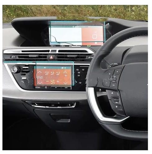 Navigation Schutzfolie Für Citroen Für Grand Für C4 Picasso 2016 2017 12 Zoll Auto Infotainment Radio GPS Navigation Gehärtetem Glas Screen Protector Auto Displayschutz