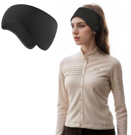 ROCKBROS TVI Ohrwärmer Winddichte Kapuze Ohrenschützer Winter Damen Fahrrad Skifahren Outdoor Reithaube 48-54cm