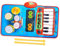 KOMBIUDA Musikmatte Spieldecke spielmatte kinderspielzeug tanzmatten für spielzeuge für Piano mat teppiche fußmatte 2-in-1-Musikteppich für Vorschulspielzeug Abs