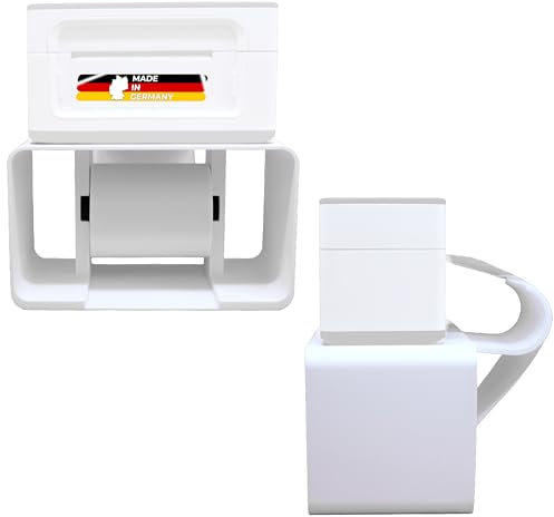 KUMETIC - LabelStation/Universal Versandlabel Organizer/Labelhalter/Etiketten Abroller/Ordnung für Etikettenrollen (Weiß)