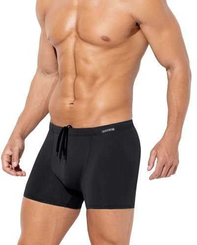 Casey Kevin Maillot de Bain Homme Boxer | Cordon Ajustable & Séchage Rapide | Swimming Trunks
