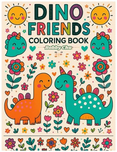 Dino Friends: Coloring Book