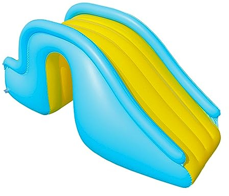 CoudarTitie Toboggan Gonflable pour Piscines de Jardin et Piscines